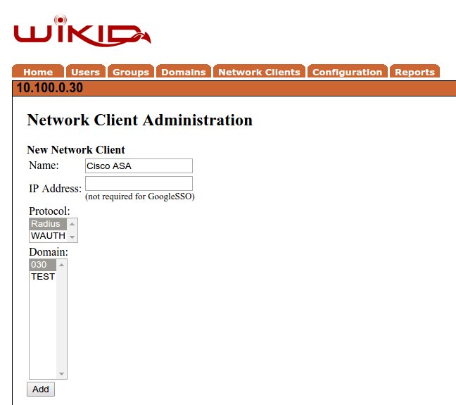 2 factor for cisco asa - WiKID2